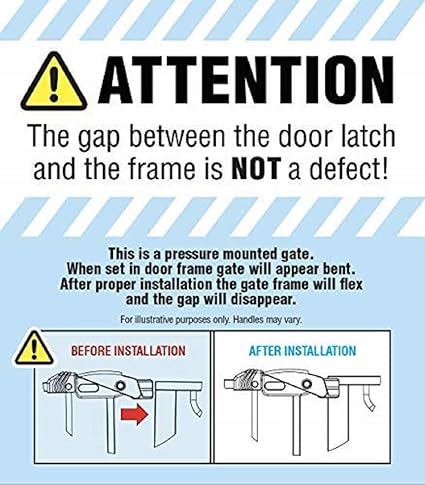 Regalo Easy Step 38.5-Inch Wide Walk Thru Baby Gate, Includes 6-Inch Extension Kit, Pressure Mount Kit, Wall Cups